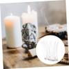 SEWACC 50pcs Candle Wick Kit Cotton Wicks for Candlemaking Long Lightweight Easy to Use for DIY and Candlelighting view 4