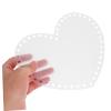 Cabilock DIY Woven Bag Accessories 6pcs Heart Shape Acrylic Board Tote Bag Organizer view 2