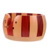 FIXOSHEE 1pc Wooden Yarn Bowl for Knitting and Crochet Decorative Yarn Storage Container Smooth Finish to Prevent for Craft for Needles view 1