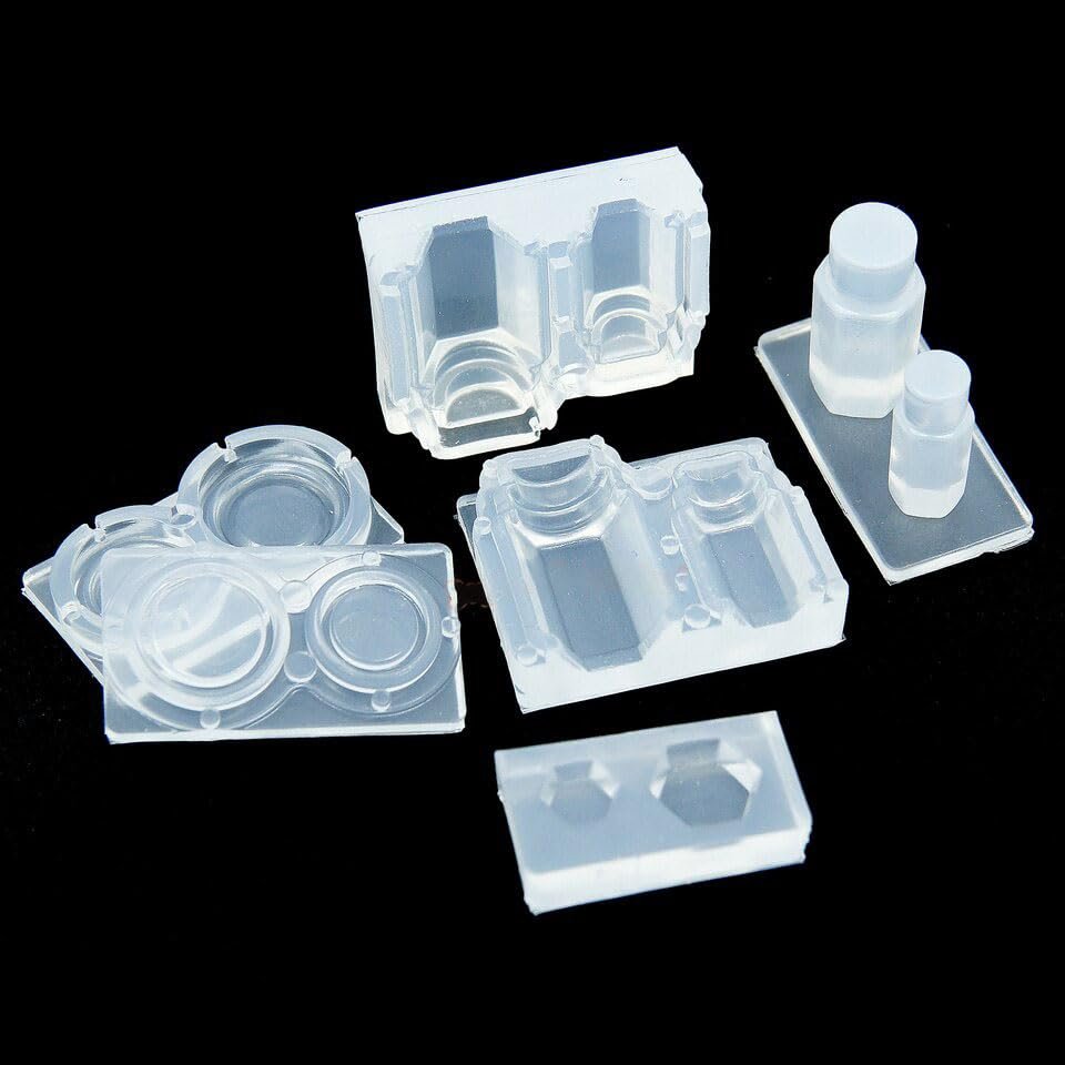 SOPHIE & TOFFEE 3D Miniature Container Jar Silicone Mold
