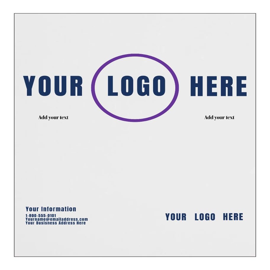 LUXPaper Custom Printed 8.5 x 11" Cardstock | Customizable Letterhead | Personalized Logo & Text | Letter Size | White Linen | 100lb. Cover (183lb. Text) | 100 Qty