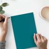 LUXPaper Custom Printed 8.5 x 11" Cardstock | Customizable Letterhead | Personalized Logo & Text | Letter Size | Teal | 100lb. Cover (183lb. Text) | 100 Qty view 3