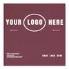 LUXPaper Custom Printed 8.5 x 11" Cardstock | Customizable Letterhead | Personalized Logo & Text | Letter Size | Burgundy Linen | 100lb. Cover (183lb. Text) | 100 Qty view 1