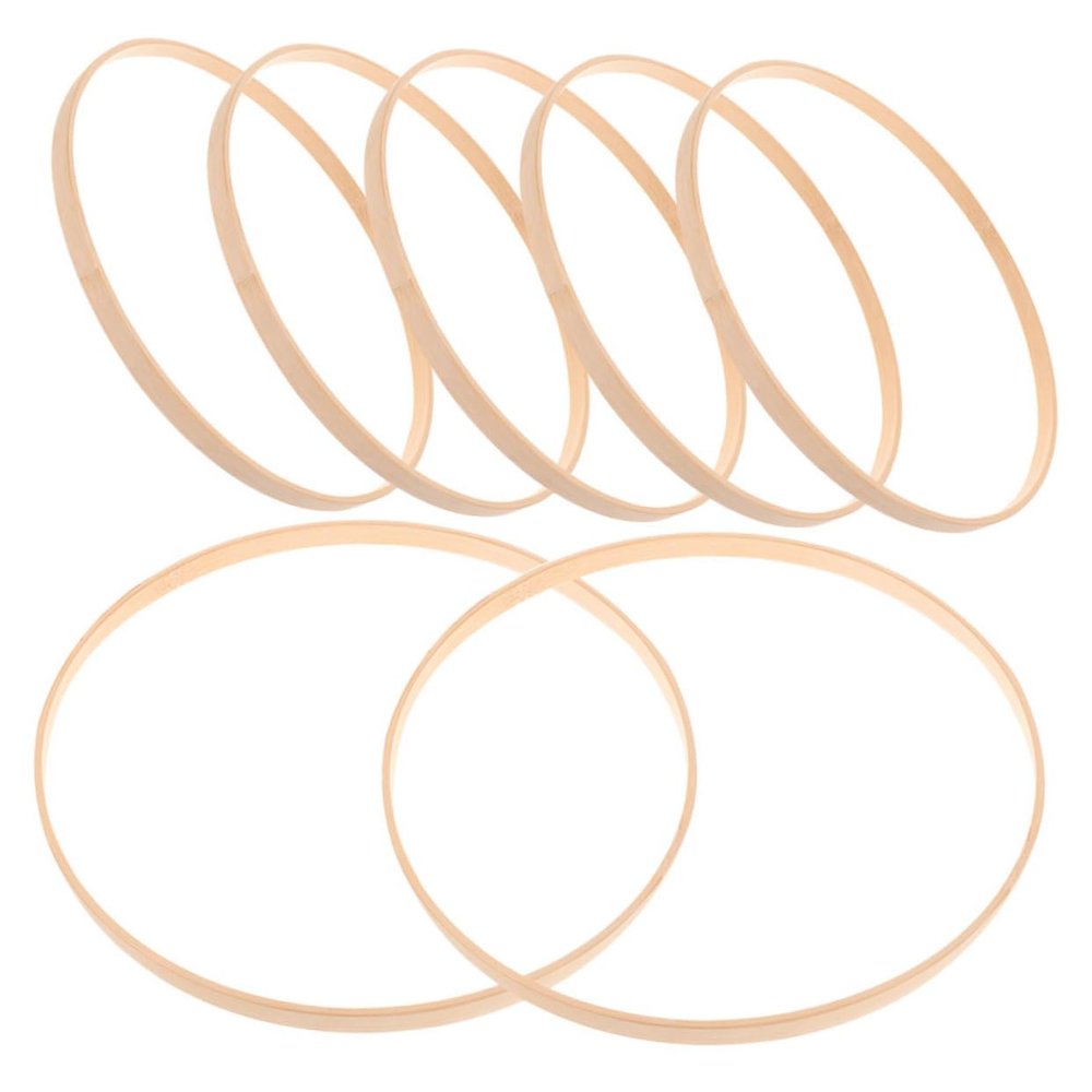 Gogogmee 10pcs Rings for Crafts Dream Catcher Hoop Floral Hoop Embroidery Accessory DIY Craft
