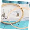 Gogogmee 10pcs Rings for Crafts Dream Catcher Hoop Floral Hoop Embroidery Accessory DIY Craft view 3