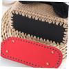 Hohopeti 2pcs Bag Handles for Crochet Bags Handbag Handle Decorative Base Board view 4