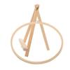 KONTONTY 1set Stylish Embroidery Hoop with Stand Crafting for Cross- and Projects Easy to Assemble and Disassemble for Handicraft Enthusiasts view 1