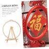KONTONTY 1set Stylish Embroidery Hoop with Stand Crafting for Cross- and Projects Easy to Assemble and Disassemble for Handicraft Enthusiasts view 4