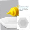 Hohopeti Hexagonal Silicone Tray Mold for DIY Crafts Smooth Surface Epoxy Mould for Unique Storage Trays Dessert Servers and Home Decor DIY Enthusiasts view 3