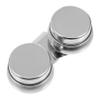 TEHAUX 3pcs Stainless Steel Oil Painting Mixing Cups Versatile Brush Cleaning Pot for Artists for Home School Use Professional Paint Mixing Storage view 1