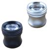 BCOATH 2pcs Handheld Magnifying Glass Portable Magnifier for Jewelry Circuit Boards and Reading Silver Black Ergonomic Design Lightweight for Home and Store Use view 1