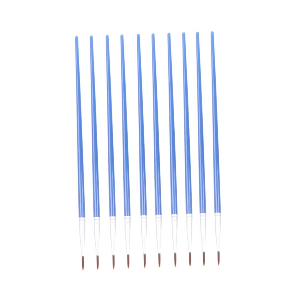Anneome 48pcs Nylon Hair Detail Paint Brushes for Boys and Girls Miniature Paint Brushes Fine Detailing Painting Drawing Tools for Beginners Professionals