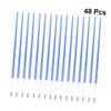Anneome 48pcs Nylon Hair Detail Paint Brushes for Boys and Girls Miniature Paint Brushes Fine Detailing Painting Drawing Tools for Beginners Professionals view 3
