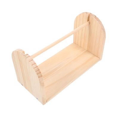 PHENOFICE Wooden Yarn Spinner for Crocheting Rotatable Yarn Holder Stable Base for Efficient Knitting and Crafting Practical Wooden Spool Storage Rack for Home Use DIY Projects