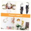 OSOLADY 2pcs Dreamcatcher Frame for Wreaths and Wall Decor Metal for Creative Dreamcatcher Crafts and Decorations for Parties and Holidays view 4