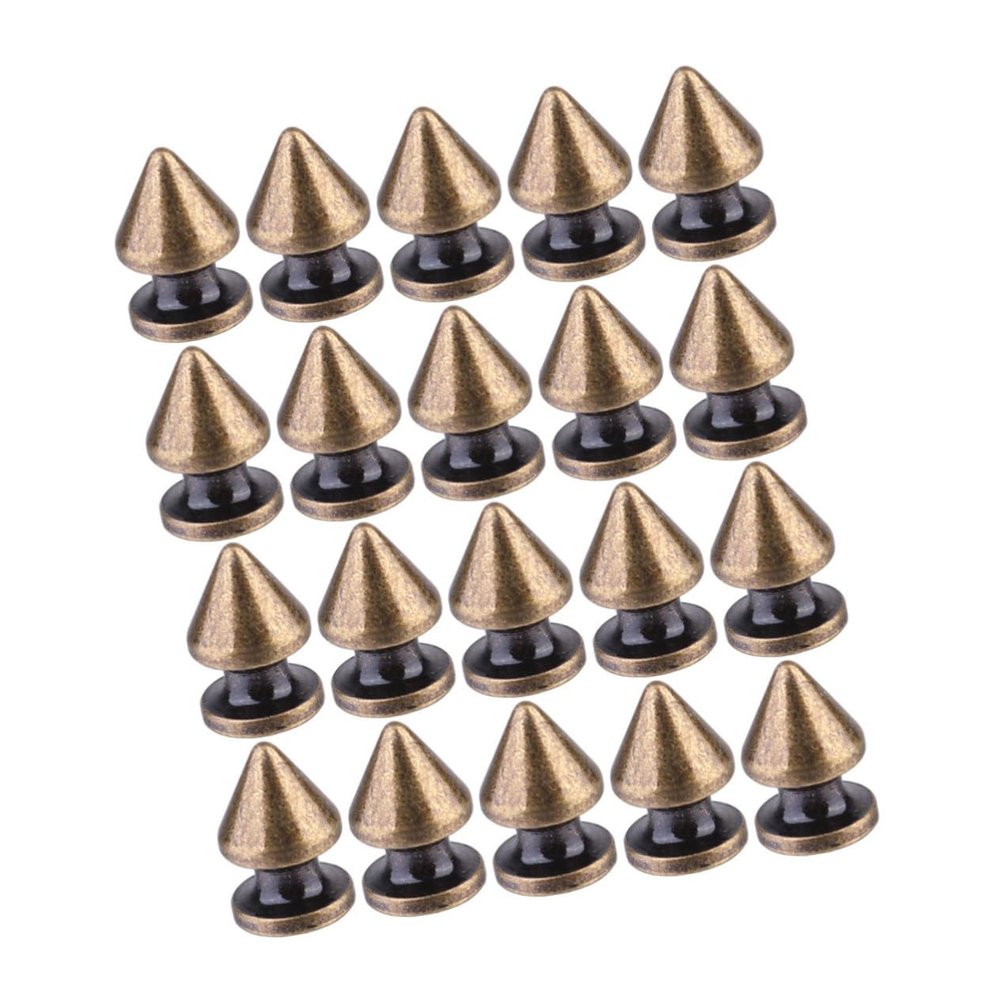 SEWACC Metal Rivets Set 50pcs Handmade Rivets for Clothing Shoes Bag Tree Shape