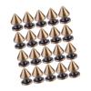 SEWACC Metal Rivets Set 50pcs Handmade Rivets for Clothing Shoes Bag Tree Shape view 1