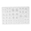 Anneome Creative Jewelry Pendant Mold DIY Heart-Shaped Casting Mold for Epoxy Crafts for Custom Jewelry Making and Fun DIY Projects view 1