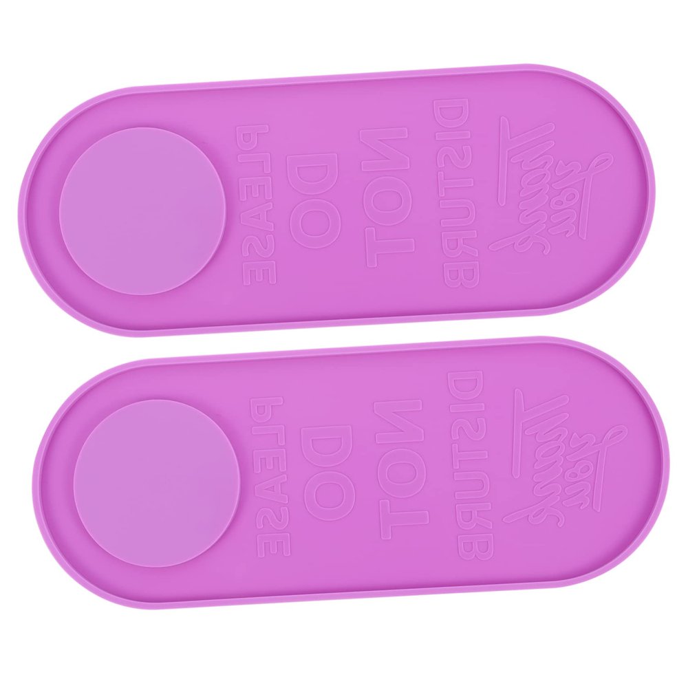 BEBEMOKO 2pcs Indoor Hanging Plant Wall Plate Molds DIY Craft Fondant Decorative Molds Mix