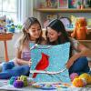 Latch Hook Pillow Kits for Adults Red Cardinal on Snow Tree Branch DIY Pillow Cover Printed Pillowcase Crochet Yarns Hooking Handmade Cushion for Home Sofa Decor 17x17inch(2) view 4