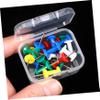 CORHAD 24pcs Small Organizer Boxes Locking Lids Plastic Storage Containers for Crafts Beads Office Kitchen view 2
