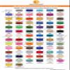 New brothread - Single Huge Spool 4000M Each Polyester Embroidery Machine Thread 40WT for Commercial and Domestic Machines - Beige(Janome Color) view 3