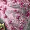 Gorgeous Dress Shiny Sequined Big Flower Wedding Dress Lace Fabric Designer Fabric - 1Meter -Fabric lace for Sewing view 2