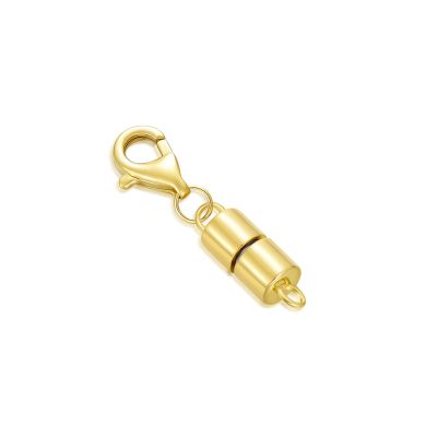 14K Real Gold Clasp for DIY Necklace Bracelet Jewelry Making, Lobster Clasp Extender Necklace Clasp Connector Bracelet Extension(Style 4)
