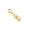 14K Real Gold Clasp for DIY Necklace Bracelet Jewelry Making, Lobster Clasp Extender Necklace Clasp Connector Bracelet Extension(Style 4) view 1