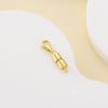 14K Real Gold Clasp for DIY Necklace Bracelet Jewelry Making, Lobster Clasp Extender Necklace Clasp Connector Bracelet Extension(Style 4) view 4