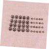 GARVALON 80pcs DIY Luggage Accessories Set Alloy Rivets and Screw Nails for Crafts Bags Belts Shoes Gold Bronze view 2