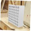 CORHAD Art Storage Organizer Multifunctional Paint Rack Brush Holder Wooden Paint Storage Rack for Artist Shelf view 2