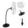 MOLUCKFU Glass with Stand Desktop Loupe for Reading and Crafts Flexible Tube Design for Sewing Maintenance and Beauty Treatments High-Definition Lens for Easy Viewing view 2