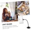 MOLUCKFU Glass with Stand Desktop Loupe for Reading and Crafts Flexible Tube Design for Sewing Maintenance and Beauty Treatments High-Definition Lens for Easy Viewing view 3