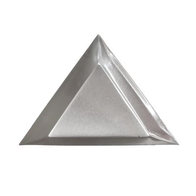 6 Piece Aluminum Triangular Bead Sorting Tray - Jewelry Making Beading Tool 3-1/4"