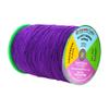 Mandala Crafts Purple Shirring Elastic Thread for Sewing, Knitting, Smocking, and DIY Crafts - 546 Yards 0.6mm Fine Thin Stretch Thread for Sewing Machines view 2