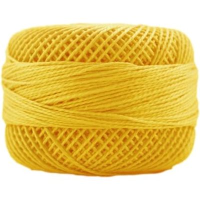 Presencia Perl Cotton - Size 8-77 Yards - 70.4 Meters per Ball (Colors 0001-1742) (1227 - Medium Sunflower)