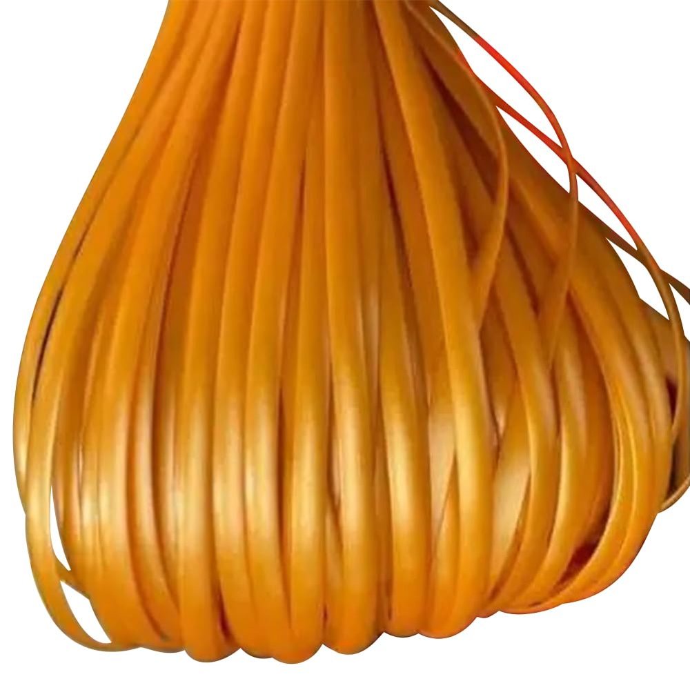 Ayuduots 5mm Synthetic Rattan Weaving Material Flat PE Plastic Rattan Wicker Repair Kit for DIY Home Furniture, Chair Table, Storage Basket, 164ft / Roll