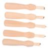 Anneome 5pcs Needle Felting Needles for DIY Wool Crafts Lightweight Stainless Steel and Wood Tools for Easy Wool Felt Making view 1