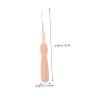 Anneome 5pcs Needle Felting Needles for DIY Wool Crafts Lightweight Stainless Steel and Wood Tools for Easy Wool Felt Making view 3