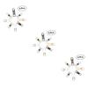 SEWACC 2sets Coat Luggage Handbag Zipper Repair Kit Zipper Pulls 3/5 Sizes Easy to Use Slider Replacements 8pcs*2 view 1