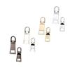 SEWACC 2sets Coat Luggage Handbag Zipper Repair Kit Zipper Pulls 3/5 Sizes Easy to Use Slider Replacements 8pcs*2 view 4