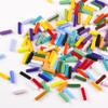 1 LB 5x20mm Glass Strips Mosaic Tiles for Home Decoration, Mini Recycled Glass Stick Tile for DIY Crafts Art & Children DIY Hobbies (RS100) view 4