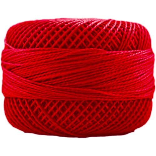 Presencia Perl Cotton - Size 8-77 Yards - 70.4 Meters per Ball (Colors 1889-3396) (1902 - Red)