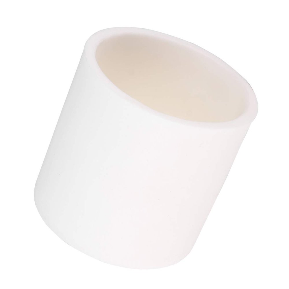 LALAFINA High Temperature Resistant Ceramic Crucible Pot Melting Dish for Gold Silver Copper Brass Casting Durable High Purity Oxide Material