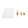 VILLFUL Needle Felting Tool Kit with Wooden Handle DIY Embroidery Needles for Wool Felting Crafts Safe Use with Finger Cots Great for Beginners and Experienced view 1