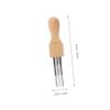 VILLFUL Needle Felting Tool Kit with Wooden Handle DIY Embroidery Needles for Wool Felting Crafts Safe Use with Finger Cots Great for Beginners and Experienced view 3