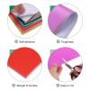 MECCANIXITY Glitter Cardstock,10 Sheets Sparkling Paper Self-Adhesive Glitter Sticker Paper for DIY Projects Arts Craft Christmas Birthday Party Wedding Decor,Red,80 GSM view 3