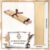 Epakh Blank Scroll Paper 9 x 144 Inches Long Scroll Paper Vintage Wrapped on Wood Rod for Wedding Vows, Writing, Drawing, Calligraphy, Invitation, Renaissance Festivals view 3