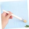 Anneome 2pcs Long Handle Round Paint Brush for Home Decor Folk Art Bristle Wall Paint Restoration Precision view 3